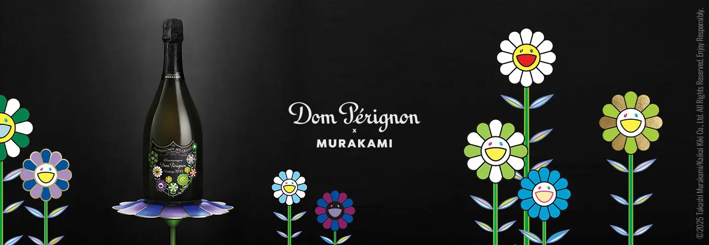 DomPérignon2015 Murakami Takashi Edition Dom Pérignon x Takashi Murakami Dom Pérignon Limited Edition