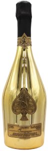 Spades Gold Brut Velvet Bag