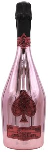 Ace of Spades Rose Brut Velvet Bag
