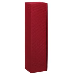 Geschenkkarton offene Welle "Bordeaux" - 1er Normal Flaschen